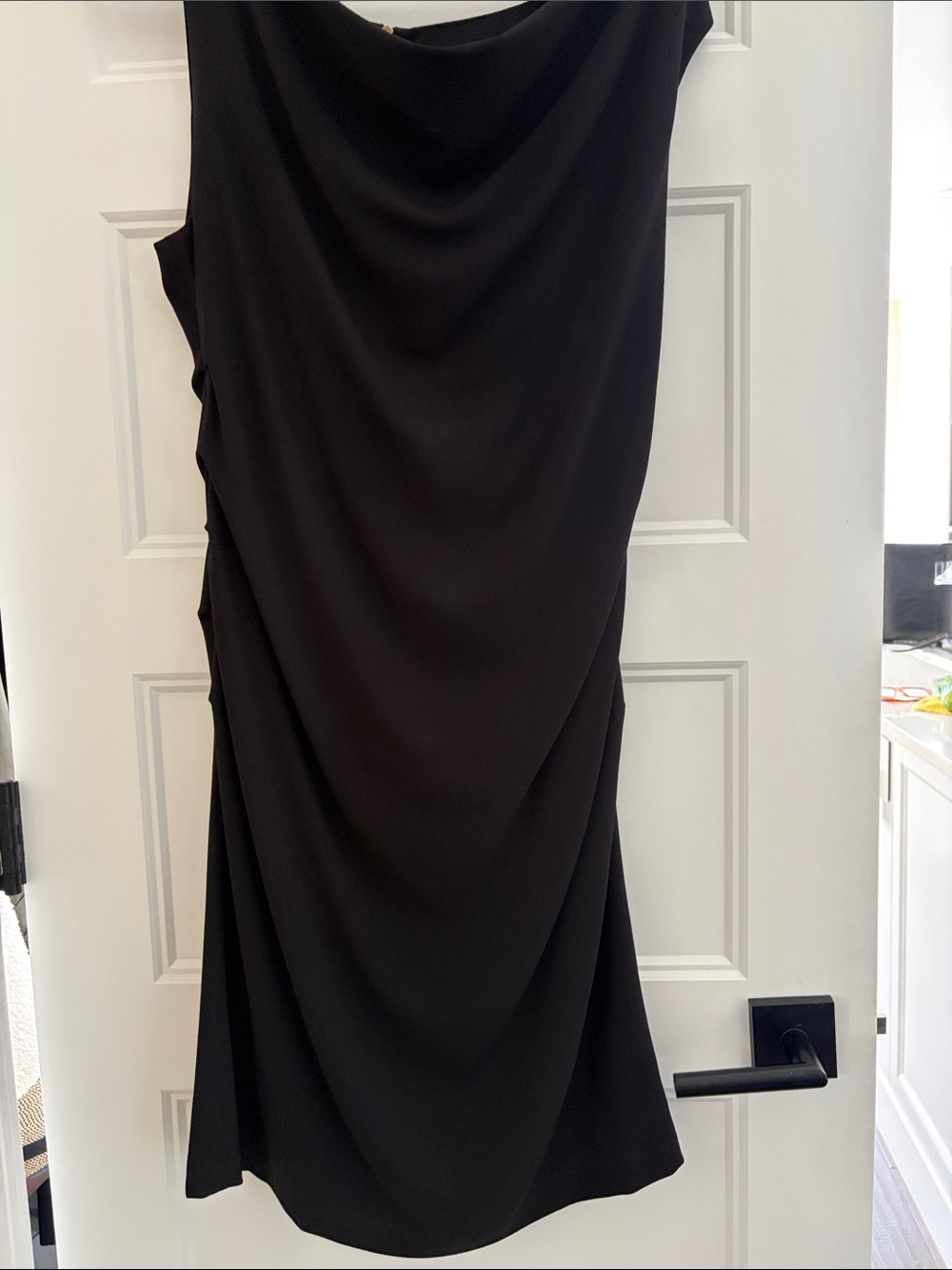 Perfect LBD Teenflo Classic Black Draped Women’s Dress (12)